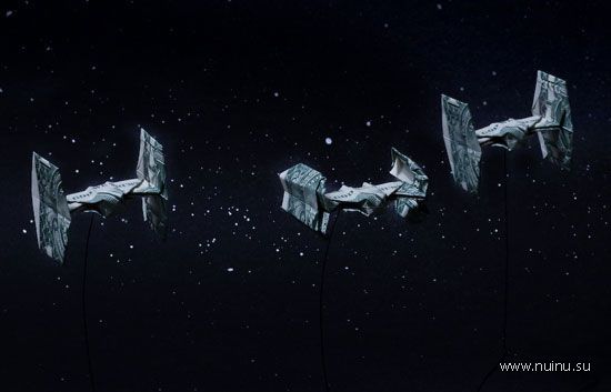 "Звездные войны" в стиле оригами (16 фото)